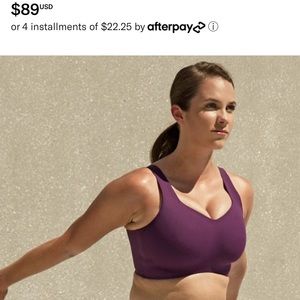 Knit catalyst sports bra